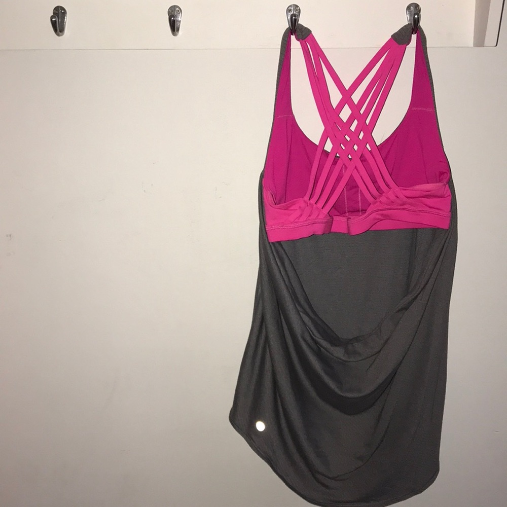 Lululemon open back tank top